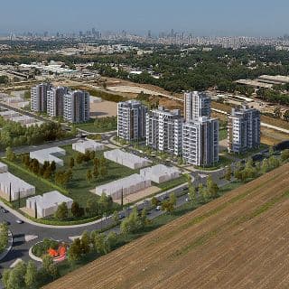 חברת אזורים תבנה 284 דירות להשכרה לטווח ארוך באור יהודה
