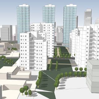רובע א' באשדוד עם תוכנית חדשה של התחדשות עירונית